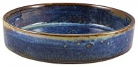 Aqua Blue Terra Presentation Bowl